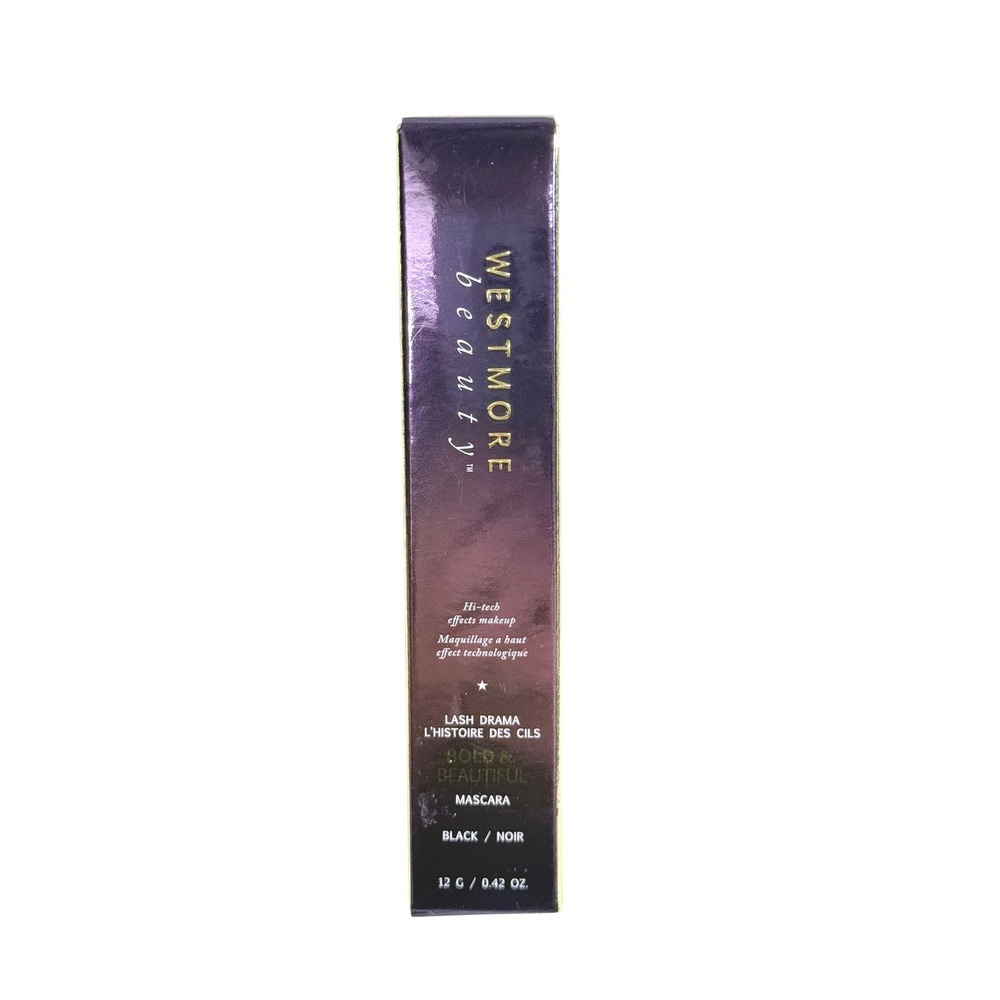 Westmore Beauty Lash Drama Bold & Beautiful Mascara Black 12g 0.42oz Made Italy